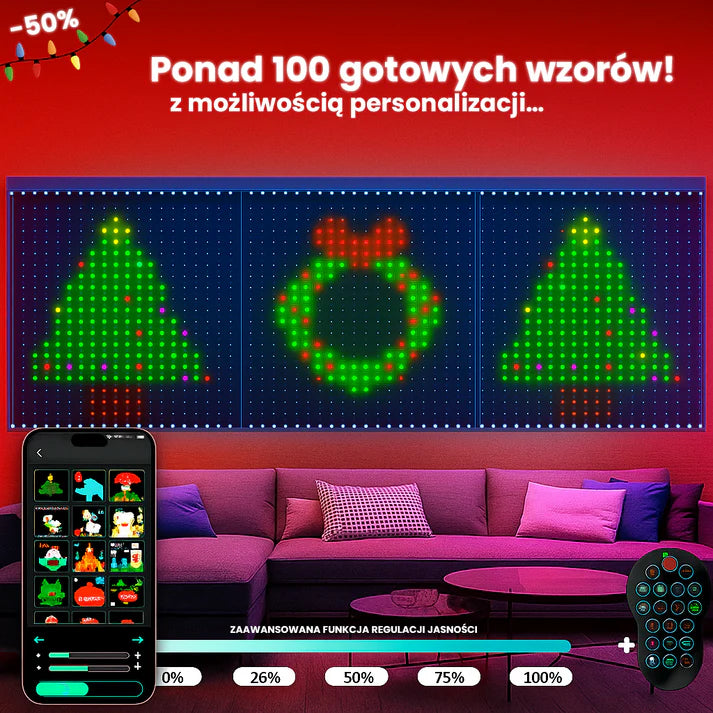 SantaGlow™ – Inteligentne lampki LED