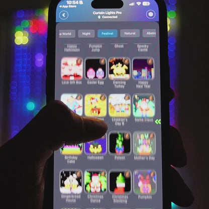 SantaGlow™ – Inteligentne lampki LED